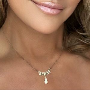 Hawaii Drop Down Necklace